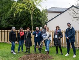 Inauguration des résidences Ô de l'Erdre et Flânerie des Chênes à Nantes