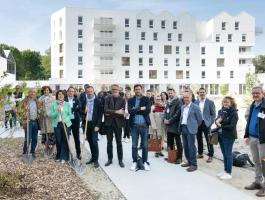 Inauguration des résidences L'Ecrin et Haïsia à Carquefou le 29 avril 2022