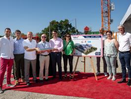 Pose de la première pierre d’Archipel : un nouveau souffle pour le quartier Doulon-Gohards à Nantes