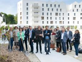 Inauguration des résidences L'Ecrin et Haïsia à Carquefou le 29 avril 2022