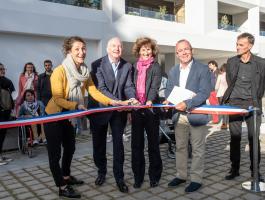 Inauguration de la Résidence les Reflets de Loire