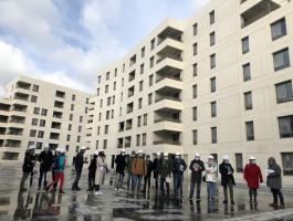 Le janvier 15 dernier a eu lieu la visite de chantier du programme neuf NEVEA