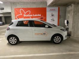 La voiture électrique Marguerite s'invite dans notre résidence Memory à Nantes