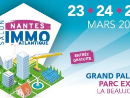 Venez nous rencontrer au salon Atlantique Immo du 23 au 25 mars Grand Palais Parc Expo de la Beaujoire