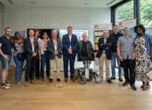 Cérémonie de la première pierre de la résidence Mélodie à Vertou