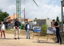 Pose de la première pierre de la résidence Duo du Matz à Savenay : un geste fort pour une ville en mouvement